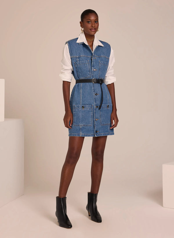 Isadora Short Jeans Dress for Women