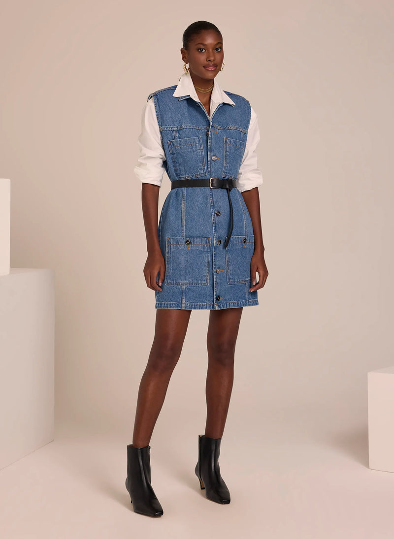 Isadora Short Jeans Dress for Women