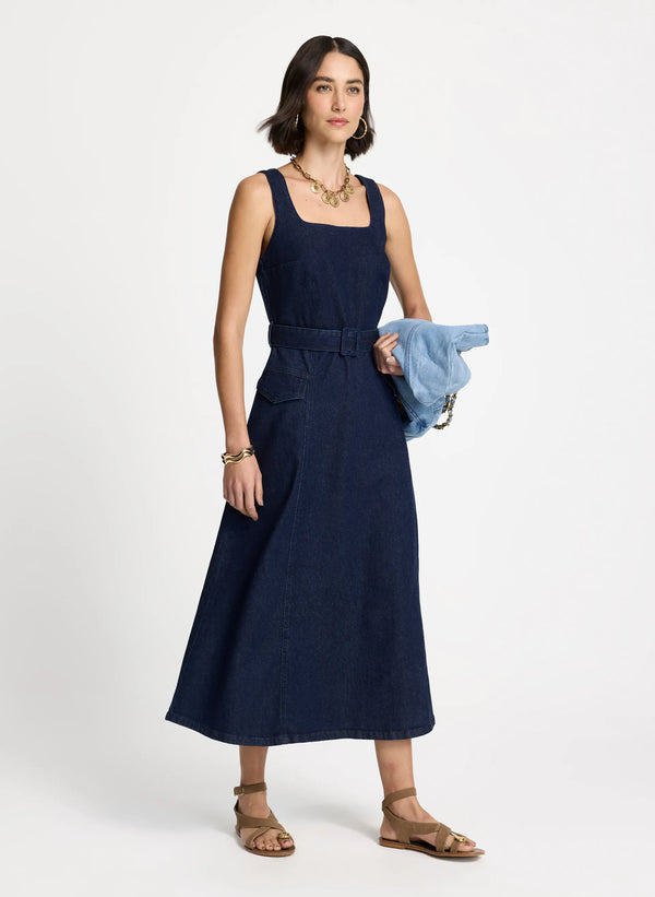 Midi Frederica Jeans Women's Dress