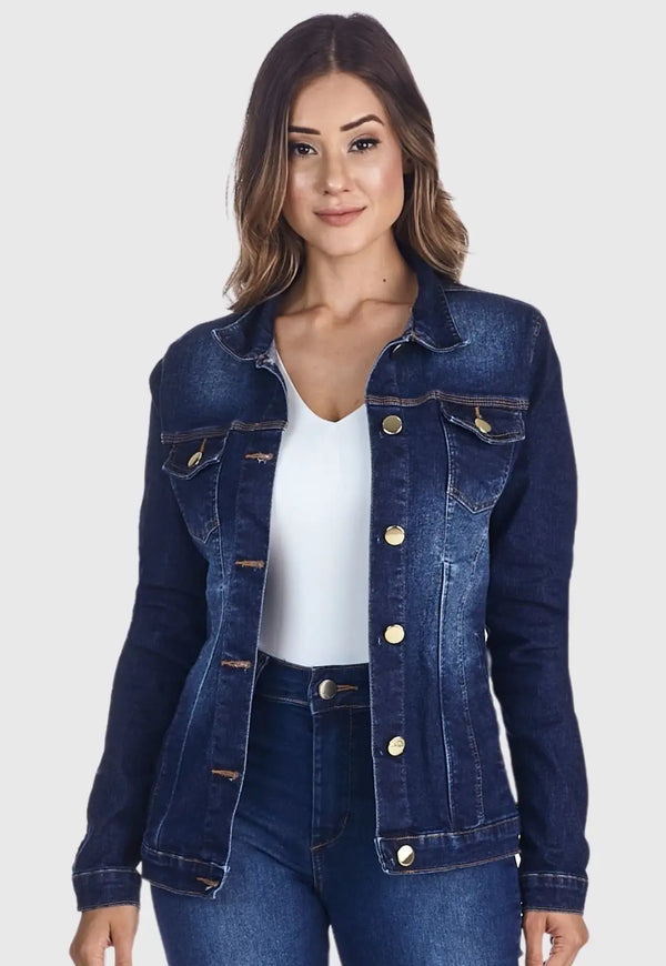 Jeans Confort Plus Blue Jeans Jacket